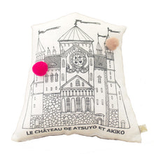 Load image into Gallery viewer, Chateau Pom Pom Cushion
