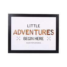 Load image into Gallery viewer, Little Adventures Begin Here Bronze Foil Print
