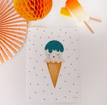 Load image into Gallery viewer, Sparkly ice cream wall print
