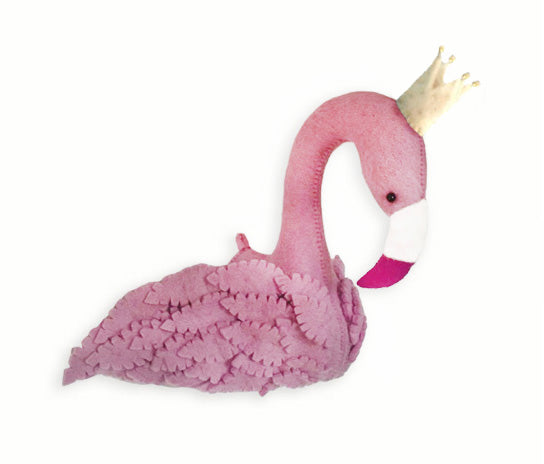 Flamingo Princess Wall Bust - Gamcha