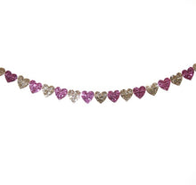 Load image into Gallery viewer, Glitter Heart Garland by miny&amp;mo
