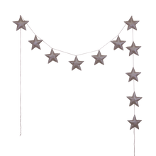 Load image into Gallery viewer, Dusty Pink Padded Star Garland- Numero 74
