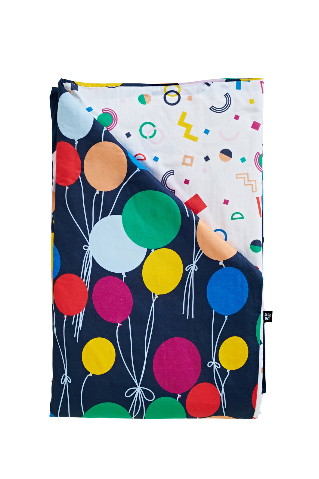 Up Up and Away! Reversible Kids Doona Cover, Double - Sack Me!