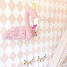 Load image into Gallery viewer, Flamingo Princess Wall Bust - Gamcha
