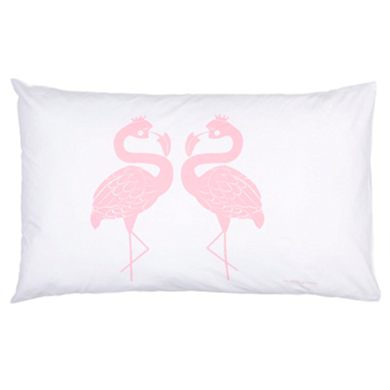Flamingo Love Pillowcase
