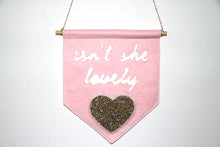 Load image into Gallery viewer, &#39;Isn&#39;t She Lovely&#39; Banner - Peach by Miny&amp;Mo
