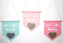 Load image into Gallery viewer, &#39;Isn&#39;t She Lovely&#39; Banner - Mint by Miny&amp;Mo
