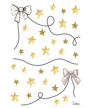Bow Garland Wall Decals