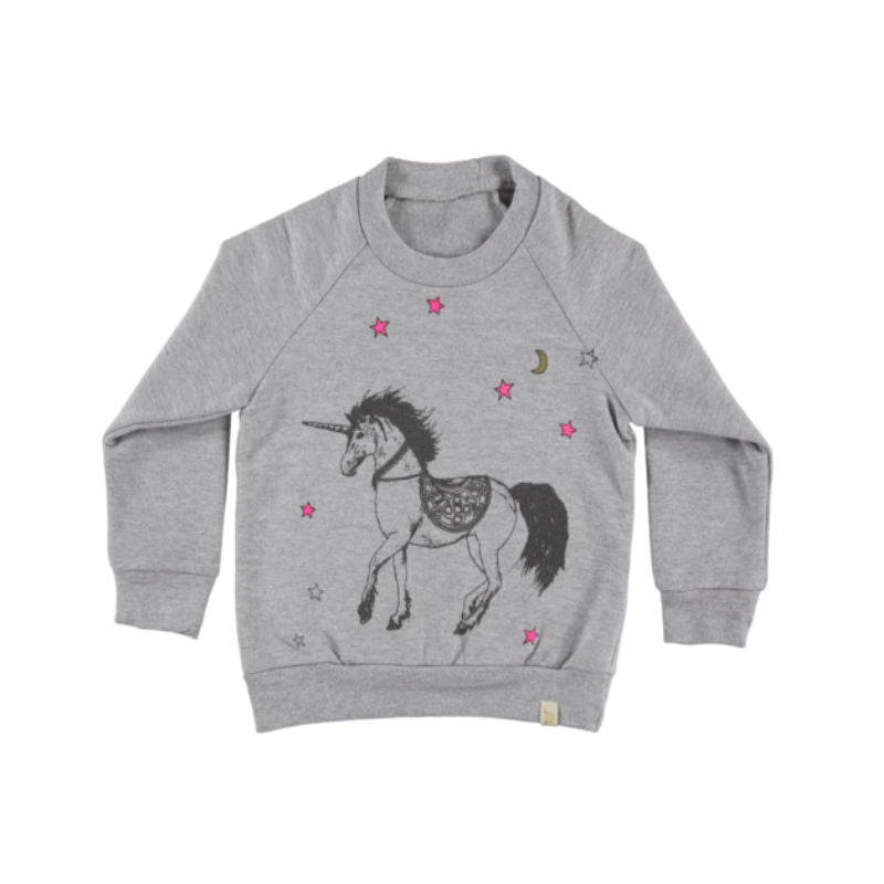Unicorn Fleece Pullover Size 2 - Atsuyo Et Akiko